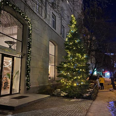 Panorama Luxury Apartment In The House With A Spire, A Historical Building In The City Centre Charkov Buitenkant foto